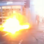 Watch: Manhole cover explodes on busy Dublin street close to Leinster House