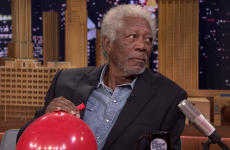 Morgan Freeman chats to Jimmy Fallon on helium, remains amazing