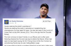 Gardaí write lengthy Facebook post laden with Garth Brooks puns