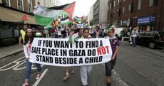 Thousands turn up at demonstrations around Ireland for Gaza