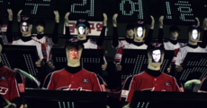 Struggling baseball team creates army of robot fans