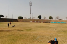 South African U19 player fires over incredible 80-metre penalty