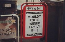 Here is the single most dramatic news headline you'll see today