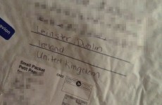 A very confused Canadian tried to send a parcel to Ireland