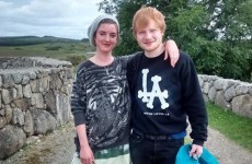 Ed Sheeran popped over to his Irish cousin's wedding in Spiddal