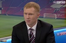 You'll be seeing a lot more of Paul Scholes on your TV screens this season