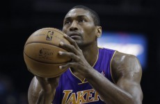 Video: Metta World Peace takes a pick-up game just a little too seriously