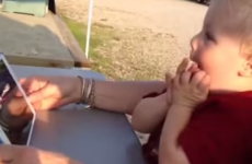 This little boy saw an iPad for the first time and absolutely lost his life