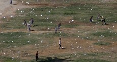 In pics: Israeli plane drops leaflets warning Gaza civilians