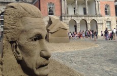 Giant sand sculptures return to Dublin Castle