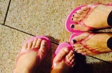 The PSNI is handing out free flip flops to women walking home in high heels