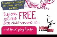 This pub is offering free drinks to civil servants experiencing wage delays