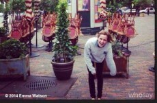 Emma Watson joins laughing protest against Turkish Deputy Prime Minister