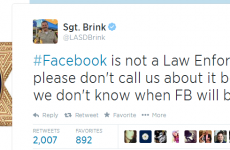 People in LA called the police when Facebook went down earlier