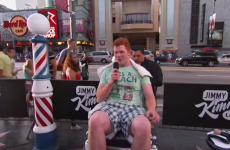 Red-haired lad from Offaly ends up getting a haircut on Jimmy Kimmel