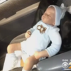 US ambulance crew break car window to rescue baby doll