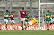 Galway's Thomas Flynn runs from his own half to score wonderful solo goal