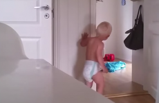 Mum displays infinite patience trying to get her twin boys to sleep