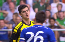 Thibaut Courtois unable to stop Chelsea slipping to defeat against Werder Bremen