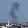72-hour ceasefire in Gaza begins - moments after attacks from both sides