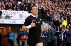 All Black Carter to miss opening games of Rugby Championship