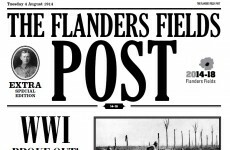 Poignant 1914 newspaper turns Irish clocks back to WWI