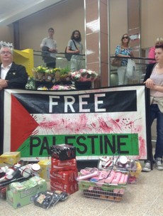 Protesters hold Israel boycott 'die-ins' at several Dublin stores