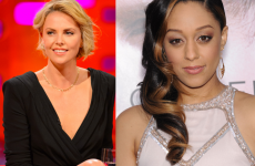 Charlize Theron and Tia from Sister Sister are having a scrap... It's The Dredge