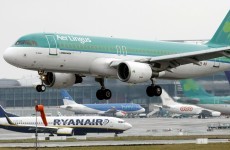 How many flights come in and out of Dublin every day?