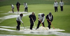 Heavy rainfall causes stoppage to second round of PGA Championship