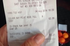 Teenager charged 1p for having to show her ID in the off-licence