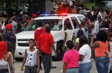 Chaos erupts in Missouri town after police shoot dead unarmed black man