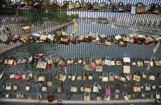 Paris to couples: stop putting "love locks" on our bridges