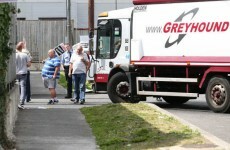 Greyhound trucks 'blocked' by protesters as court date looms