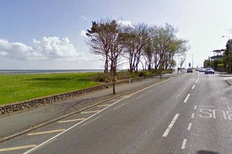 A section of the Coast Road in Malahide, Co Dublin. 