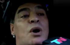 VIDEO: Diego Maradona gets out of his car to slap a journalist