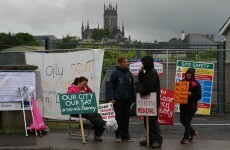 Two arrested during protest against Kilkenny bridge