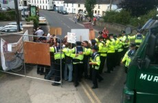 Why are people protesting against a bridge being built in Kilkenny?