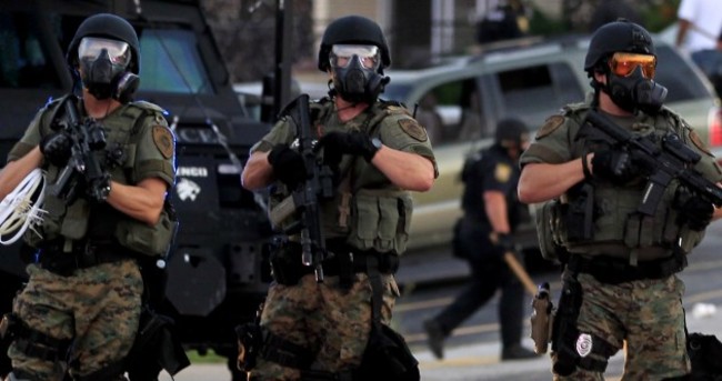 Police in the US are being armed to the teeth — and it's terrifying