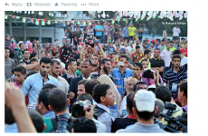 Despite everything, one couple got married at a UN school in Gaza today