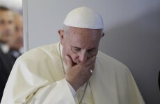 Warm welcome: North Korea fires rockets as Pope Francis arrives in the South
