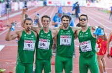 Ireland men's relay team reach 4x400m relay final at Euros, break national record