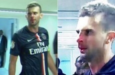 VIDEO: Bastia's Brandao head-butts PSG midfielder Thiago Motta and breaks his nose