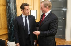 Kenny meets Sarkozy as tax issue shifts focus
