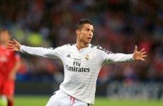 Cristiano Ronaldo joins the ice bucket challenge in a way only he can