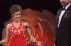 Dublin Rose performs the ultimate Rose party piece... taking off her dress