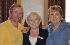 Enda Kenny is wearing jeans and holidaying with a former president in Killarney