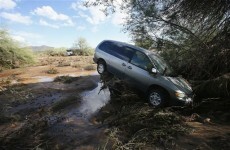 WATCH: 'Monsoon' flood rips through Arizona desert region