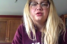 Girl does the Ice Bucket Challenge right after getting her wisdom teeth out