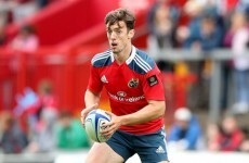 Former Cork hurler Darren Sweetnam will make his Munster debut on Saturday